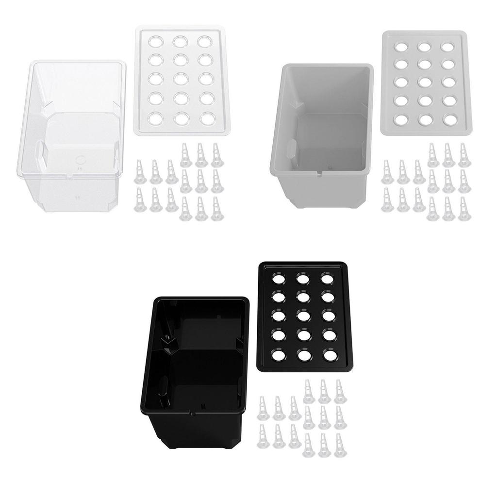 Hydroponic Growing System Kit Planting Container Practical Convenient Portable Hydroponic Grow Kit for Outdoor Vegetables