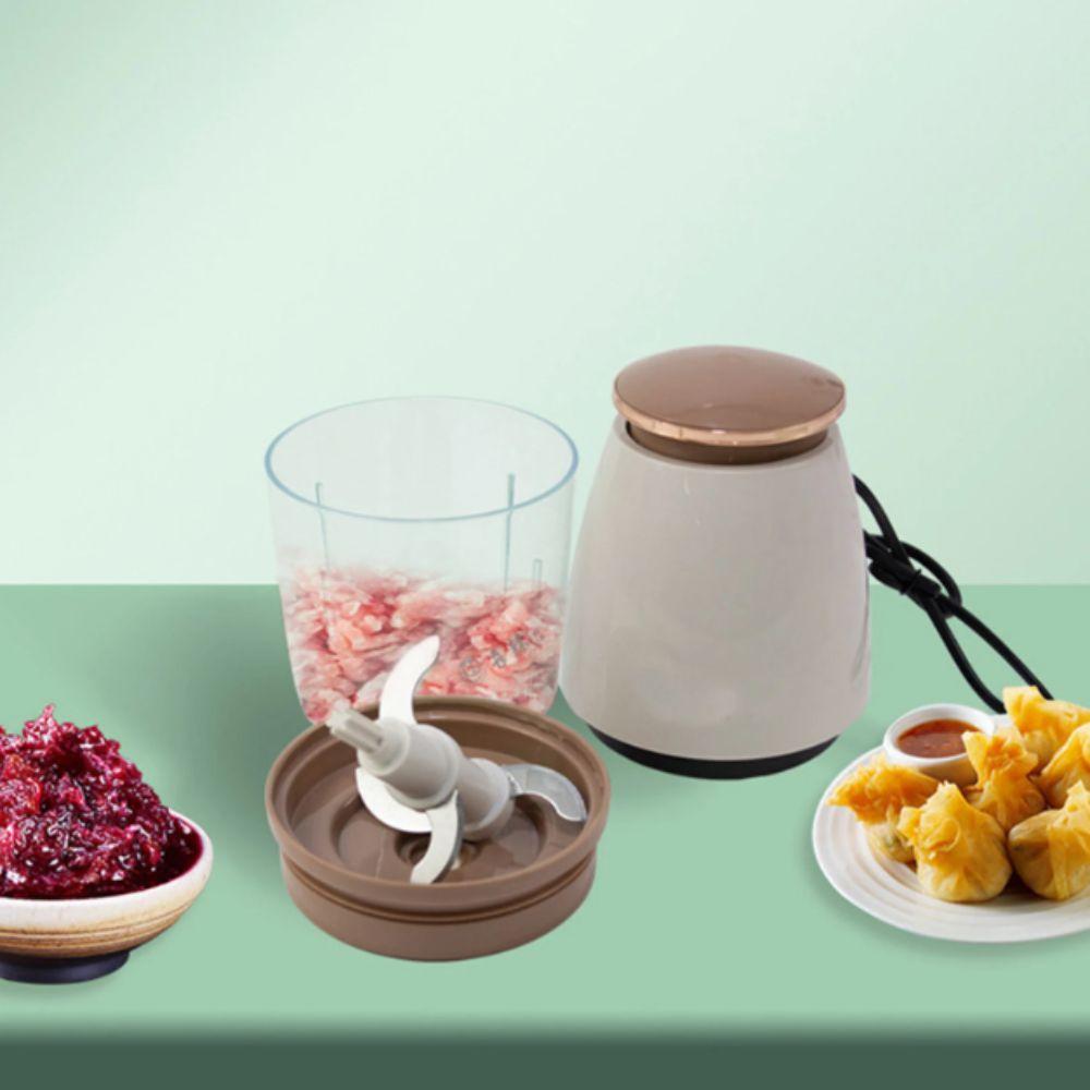 Durable Food Processor Portable Electric Grinder Shredder Kitchen Gadget Home Cooking