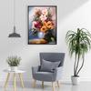 Urob si sám 5D diamantová maľba Plná okrúhla vŕtačka Živica Scénický kvet Diamont Vyšívanie krížikovým stehom Ručný Art Home Decor Darček