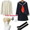 HAni Anime My Hero Academia Himiko Toga Cosplay Costume JK Uniform Skirts Sweater Coat Halloween Christmas Clothes Wom Ww