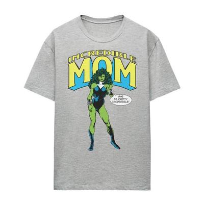She Hulk Damen/Damen Unglaubliche Mama Heather Muttertag T-Shirt
