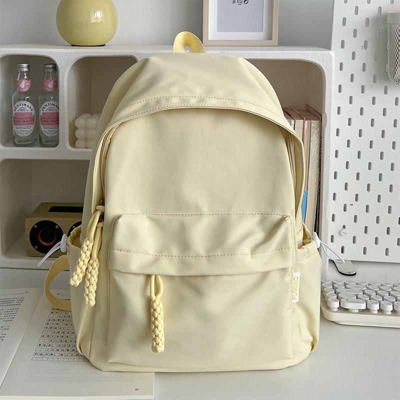 Aesthetic Backpack Dopamine Lightweight Korean Style School Bag for Middle High School Girls Travel Daypack