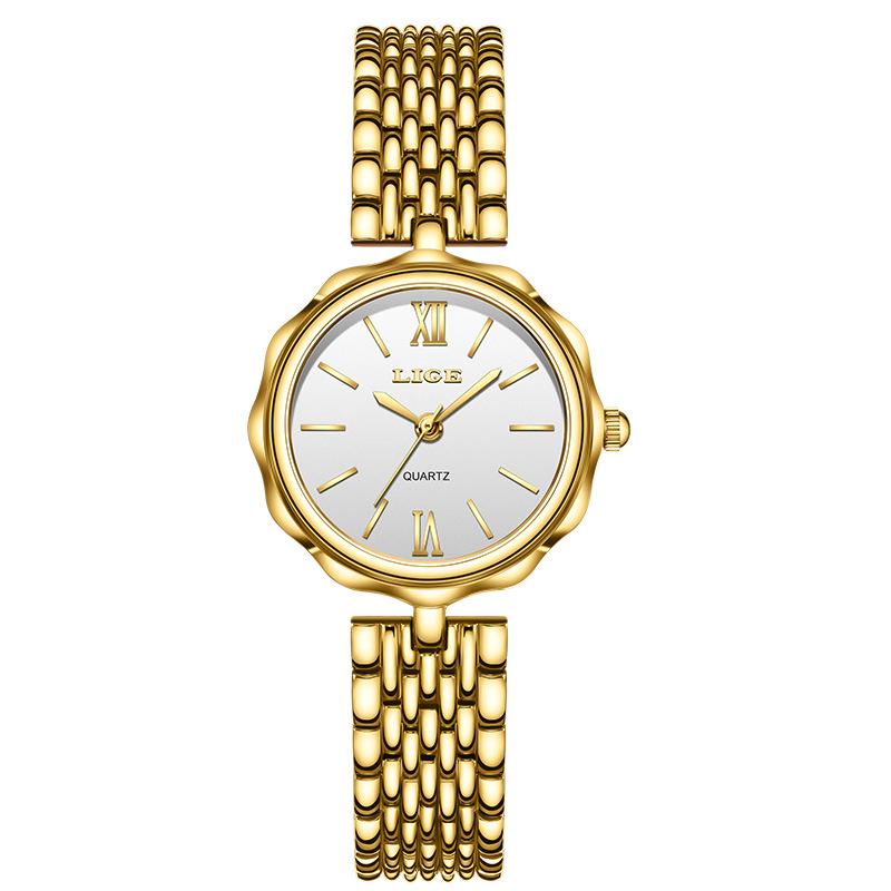 LIGE Elegant Women s Quartz Wristwatch - High-End Design with Stylish Appeal