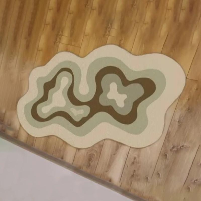 Irregular Carpets For Living Room Modern Style Bedroom Decor Carpet Thicken Lounge Anti-Slip Floor Mat Fluffy Plush Bedside Rug