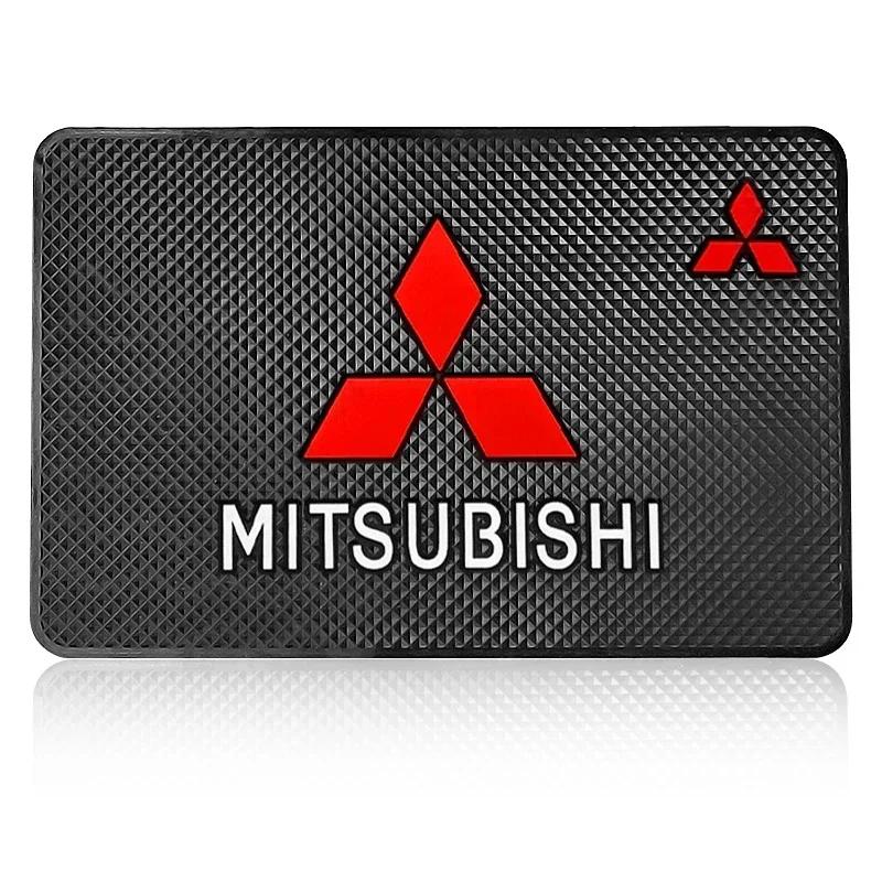 

Car anti-slip mat center console mobile phone anti-slip mat accessories For Mitsubishi ASX Chaveiro Lancer Outlander Pajero EX