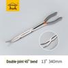 Jinyang Double Joint Super Long Needle-Nose Fishing Pliers, 11" & 13"