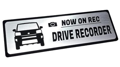 Honami Works TAFT Dashcam-Emblem-Aufkleber für Fahrzeuge mit Dashcam