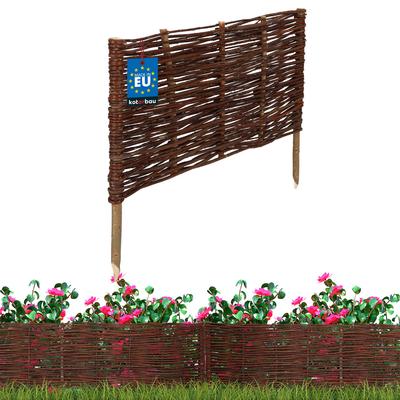 Garden Fence Palisade Edging Wicker Driven Fence 60 X 30