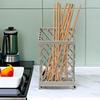 Hollow Chopsticks Tube Rectangular Simplicity Nordic Wind Knife Fork Spoon Drain Rack Kitchen Countertop Tableware Storage Shelf