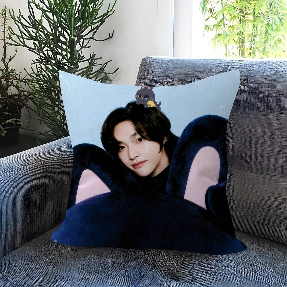 Personalized Pillow Dust Cover Bedroom Kids Party Decoration Pillowcase Birthday Children Gift RRRiize SINGER  Wonbin