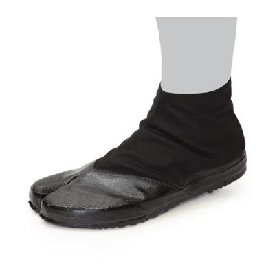 Marugo Jitsuyou All Black Japanese Tabi Shoes Blac