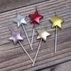 Birthday Candles, Five-pointed Star Rich Golden Candles, Small Love Candles, Independent Birthday Cake Candles