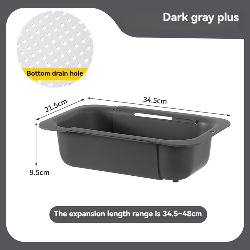 Good-The Fruit And Vegetable Filter Basket That Can Be Extended Above The Sink Can Be Washed By A Dishwasher.