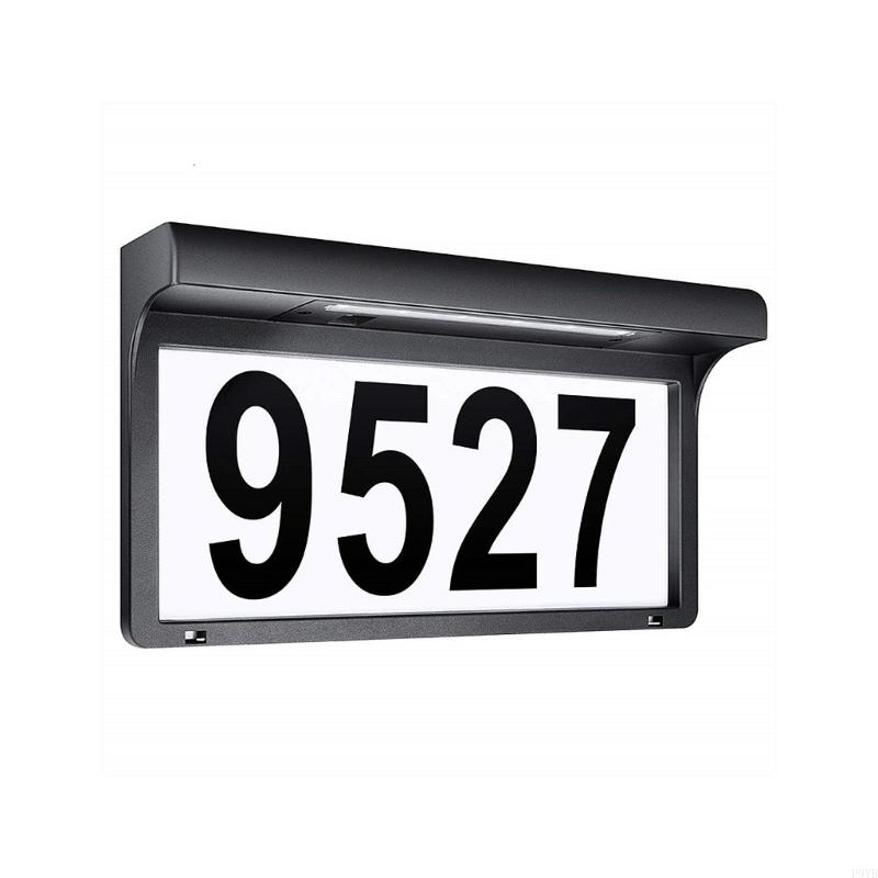 Solar House Number Light Providing Clear Observability Day and Night with Automatic Dimming Function for Power Efficiency P9YB
