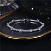 Women's Creative Bracelet, Simple Zircon Letter Bracelet, European and American New Fashion Accessories 2026