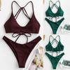 New Swimsuit Female Sexy Bikini Split Swimsuit