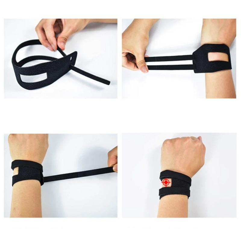 Adjustable Support Wristband Thin Sports Yoga Wristband