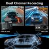 Front 4K And Rear 2.5K Dash Cam Built In WIFI GPS Dual Lens Mini CAR DVR 24H Parking Monitor Black Box Room Camera Night Vision