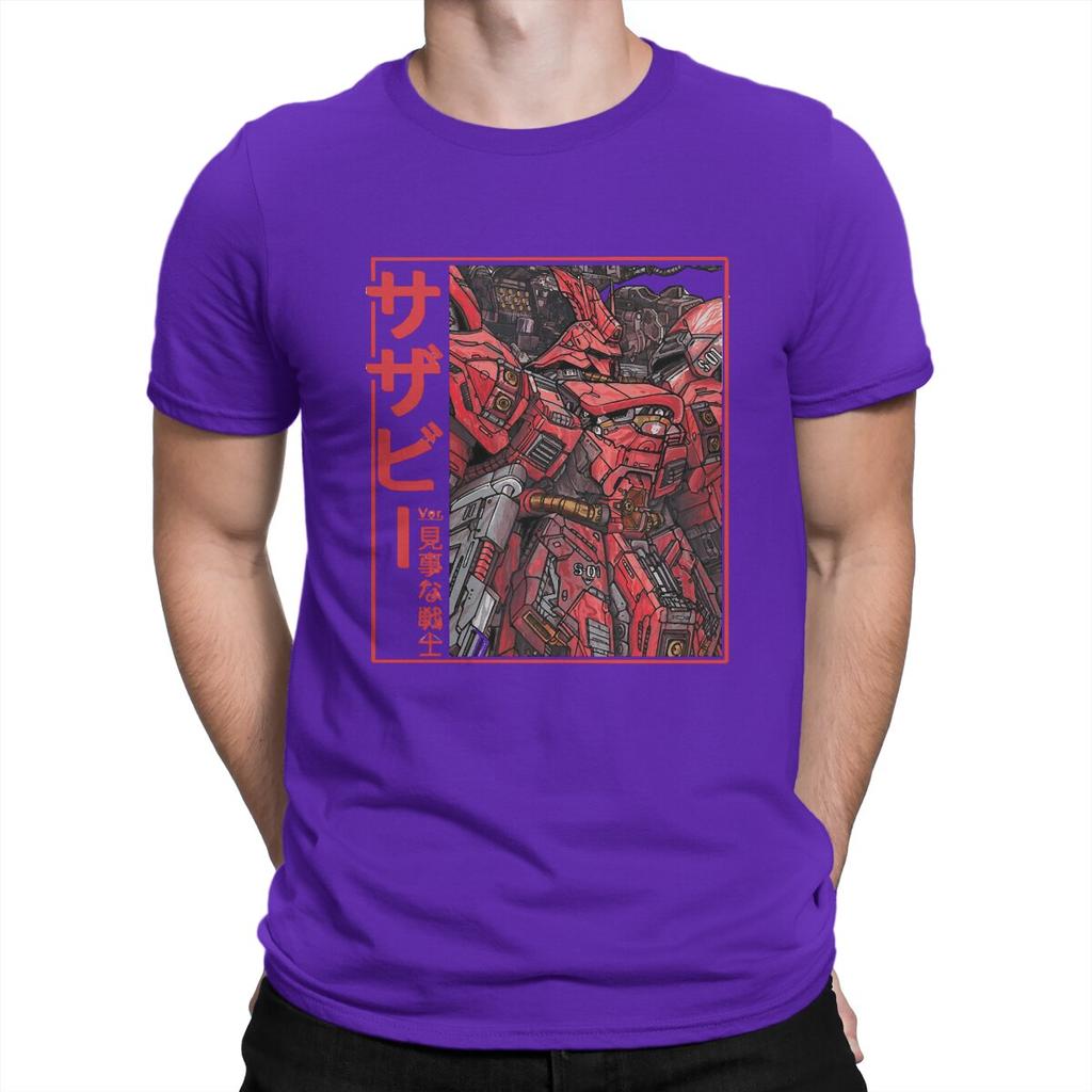 Men T-Shirts Sazabi CU Leisure 100% Cotton Tee Shirt Short Sleeve Sazabi T Shirt Crew Neck Clothing 4XL 5XL