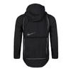 Nike Jacket Solid Color Printed Logo Zipper Hooded Long Sleeve Kids jackets Black BV3559-010