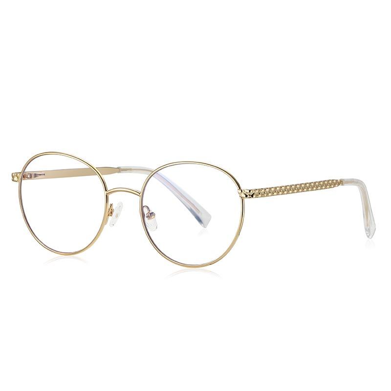 Glasses Frame Women Trend Alloy Eyeglasses Frames Prescription Anti Blue Light Reading Glasses