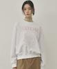 Nigaennikol Volume Nicole Rose Sweatshirt_Melange Light Pink