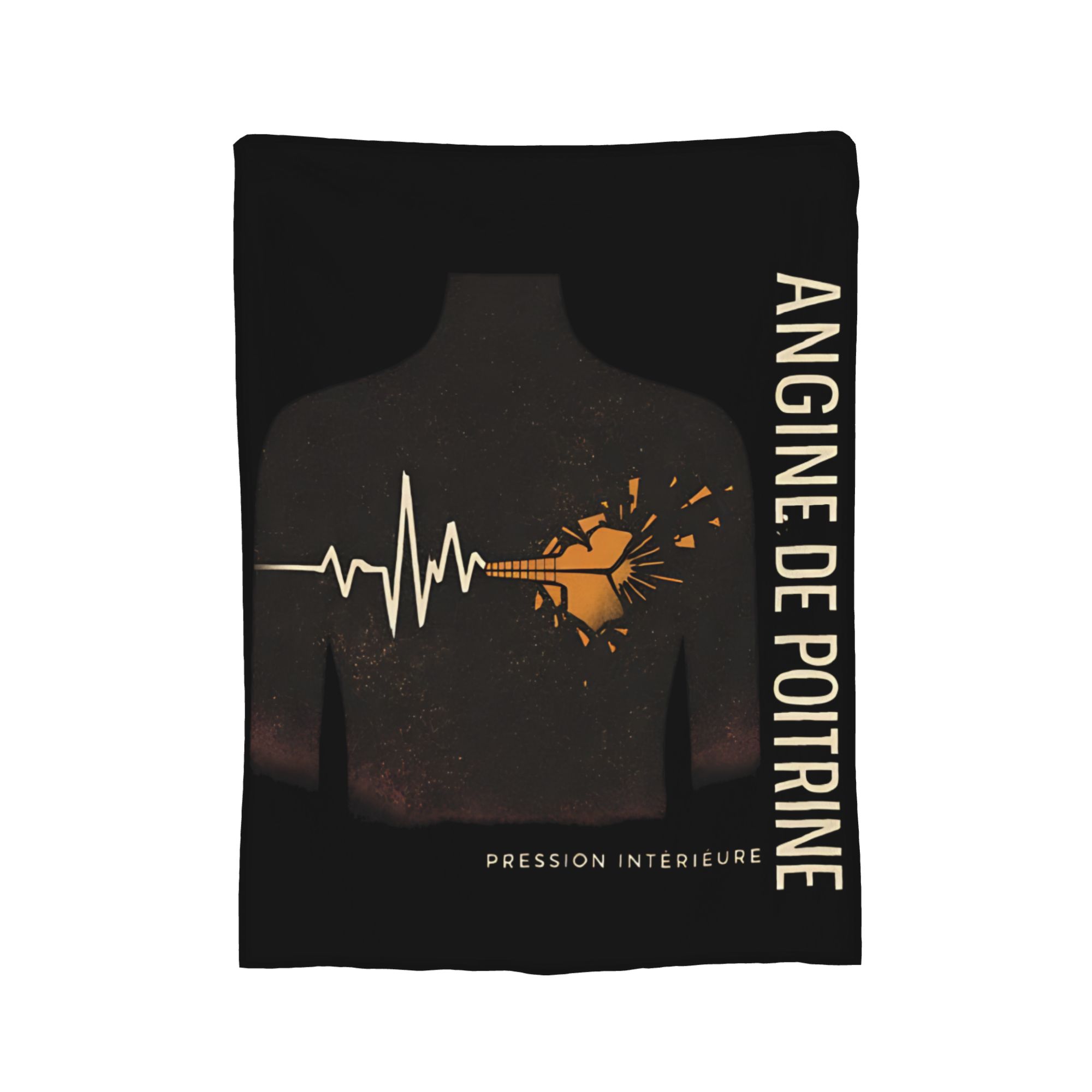 Angine de Poitrine Band Fleece Throw
