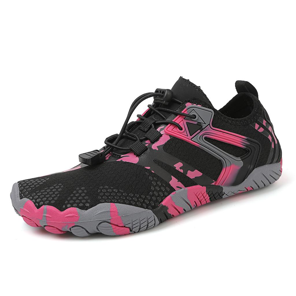 New-style Swimming and River-trekking Shoes Outdoor Water-wading Footwear Quick-drying Breathable Beach Shoes Elevated Hiking Toe-separated Footwear