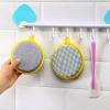 10 Pcs Double-Sided Sponge Kitchen Dishwasher Sponge Brush