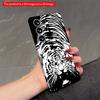 2DFlat Samsung Phone Case Bold Tiger Face Print Phone Case Applicable To Galaxy S23 S24 S25ULTRA S26 A12 A14 A15 A16 A54 A55