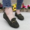 New Spring and Autumn Doudou Shoes Old Beijing Cloth Shoes Flat Shoes Versatile Lazy Shoes One Pedal Single Shoes Work Shoes