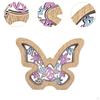 Wooden Butterfly Figurine for Home Decor