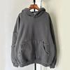 Unisex Oversized Hooded Sweatshirt Cotton Loose Fit Streetwear Winter Casual Pullover Men Women