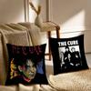 Anime T-The Cure Pillow Case Sofa and Living Room Decorative Cushion Covers Dust-proof and Mite-proof Invisible Zipper