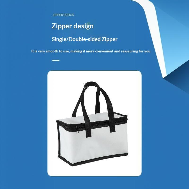 Reusable Folding Insulated Ice Cooler Bag Portable Thermal Tote for Outdoor Picnic Lunch Beer Delivery Camping Travel