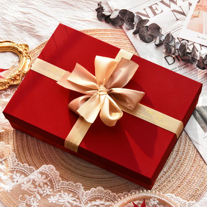 Pink Large Gift Box for Birthdays or Valentine's - Perfect for Sending To Girlfriends