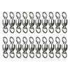 20Pcs Stainless Rolling Swivels Bearing Fishing Swivels Line Connector Barrels Swivels Connectors Fishing Accessory