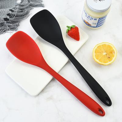Spatule de Cuisine en Silicone Résistante à la Chaleur Pelle Anti-Fuite pour Omelette Poisson Frit Ensemble Cadeau de Cuisine avec d'Autres Ustensiles de Cuisine