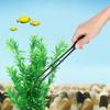 Stainless Steel Fish Tank Water Plants Cleaning Tweezers Scissors for Aquarium Maintenance ToolsCurved Tweezer