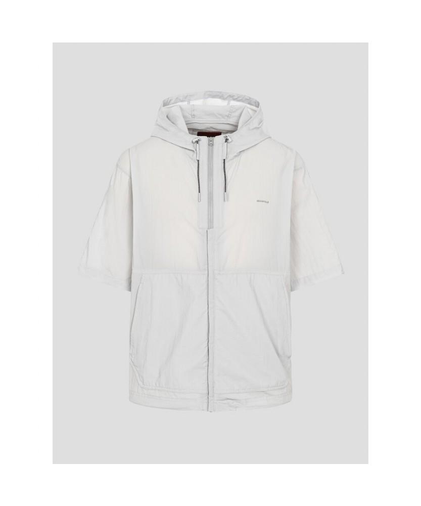 Beanpole Men [Beanpoleknap] Hooded Packable Short Sleeve Jumper Light Gray