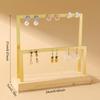 Jewelry Organizer Metal Jewelry Rack Desktop Stud Earring Drop Earrings Display Storage Stand Jewellery Showcase Props