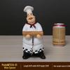 Creative Resin Chef Figurine for Home, Restaurant, or Cafe Decor