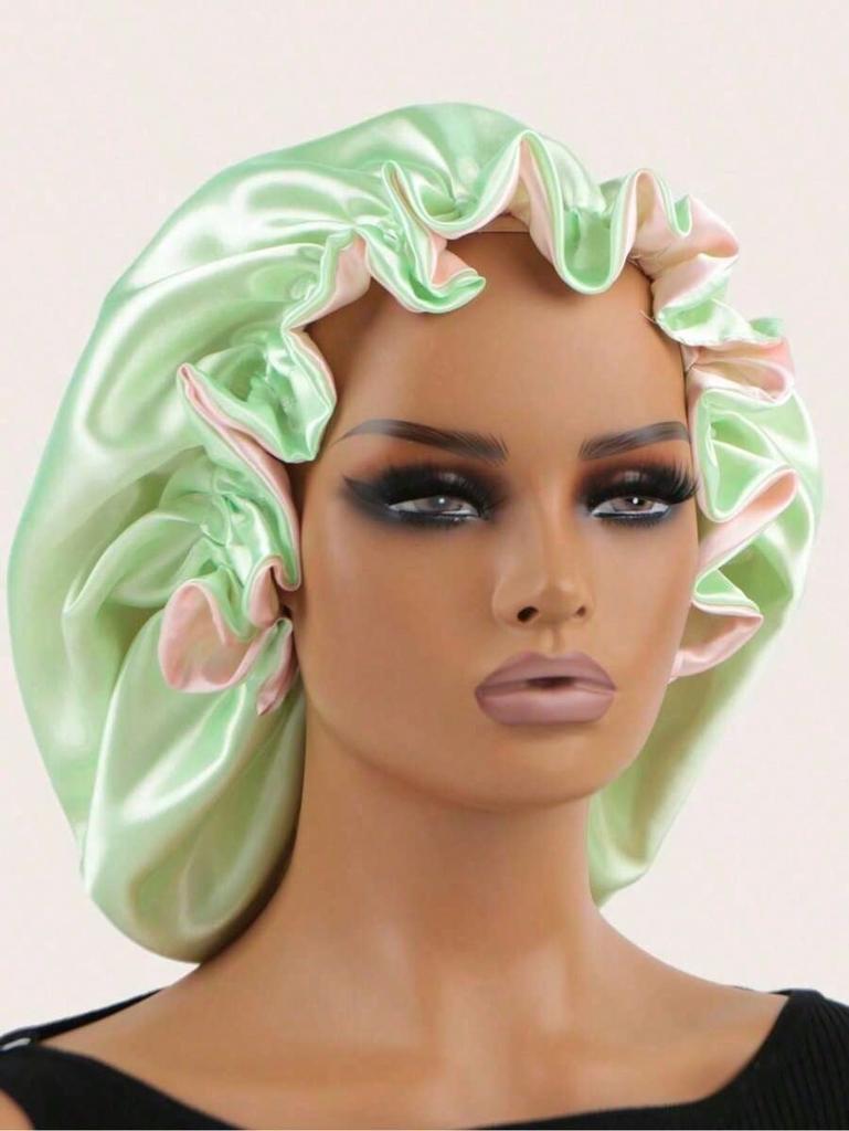 1pc  Tone Satin Hat  Bonnet Satin Bonnet