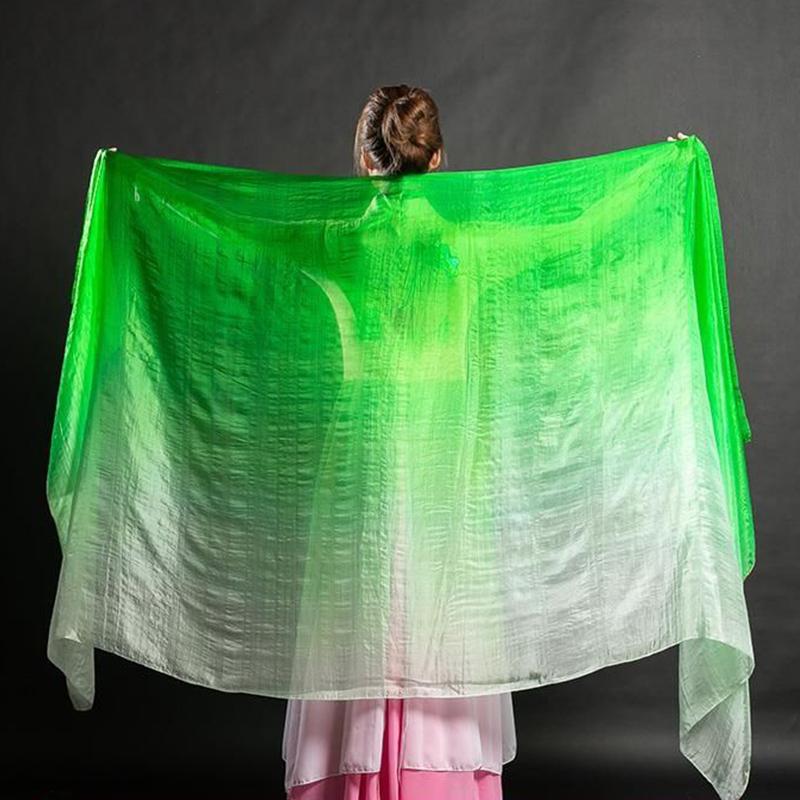 

1PC Imitation Silk Dance Hand Yarn Dance Lightweight Performances Dancewear Dance Shawls Multiple Options Available H