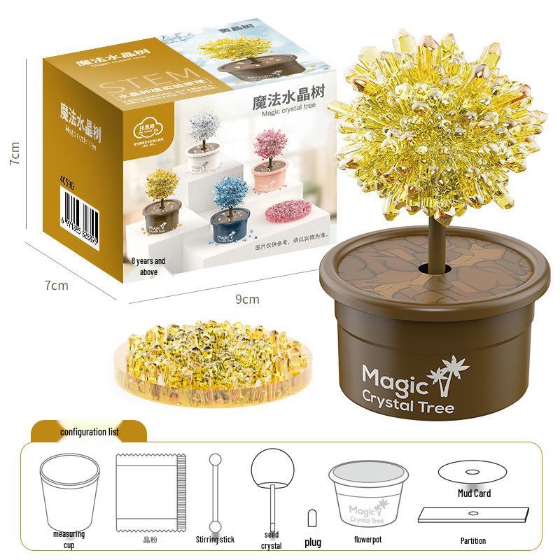 

Волшебное дерево для выращивания кристаллов своими руками: Развивающая игрушка для учеников начальной школы