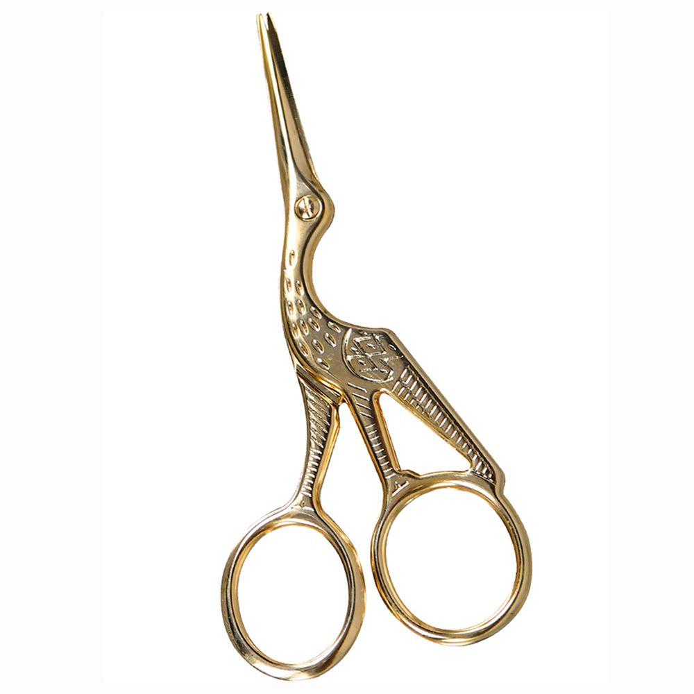 Classic Stork Nail Art Crane Embroidery Cutters Scissors Shears Tailor Scissors Sewing Tool