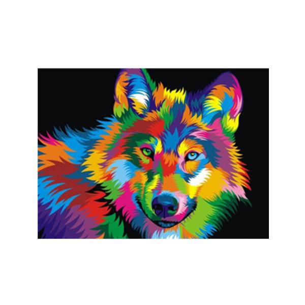 5D Diamond Painting DIY Full Diamond Colored Animal Cross Stitch