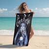 1Pc Ghostly Bride Butterflies Beach Towel Microfiber Beach Towel Thin Absorbent For Beach Swimming Yoga Bath Sports 0917156