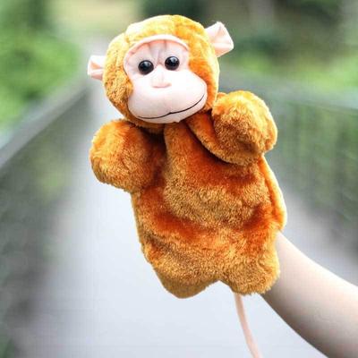 Tier Handpuppe Katze Puppen Plüsch Handpuppe Frühe Bildung Lernspielzeug Kinder Marionetten Puppen zum Geschichtenerzählen