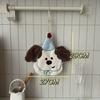 Cartoon Absorbent Hand Towel Double Layer Hanging Handkerchief Towels Thickened Quick Dry Bathroom Towels Home Use